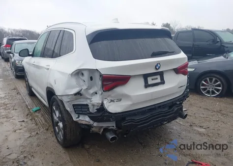 2021 BMW X3 xDrive30I z USA, uszkodzony, nr VIN 5UXTY5C08M9F84455